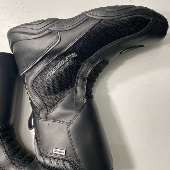 Tourmaster Black  Mortocycle Riding Boots Size 11 main image 8